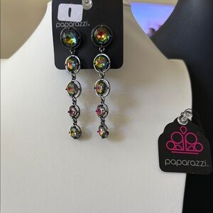 Paparazzi Iridescent Dangle Earrings